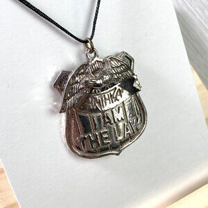 Vintage ANTHRAX "I am the law" Pendant/Charm